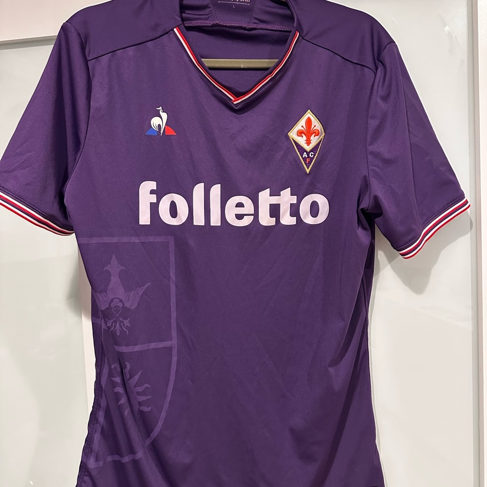 Purple Retro Fiorentina Men's Jersey
